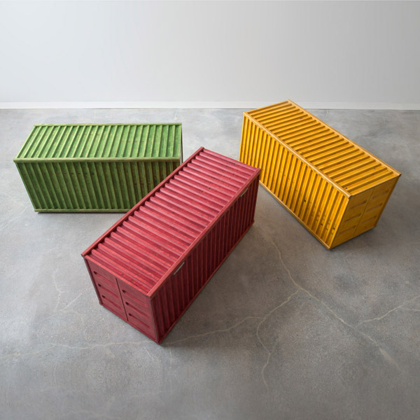 Shipping Container Toy Box - 3 off